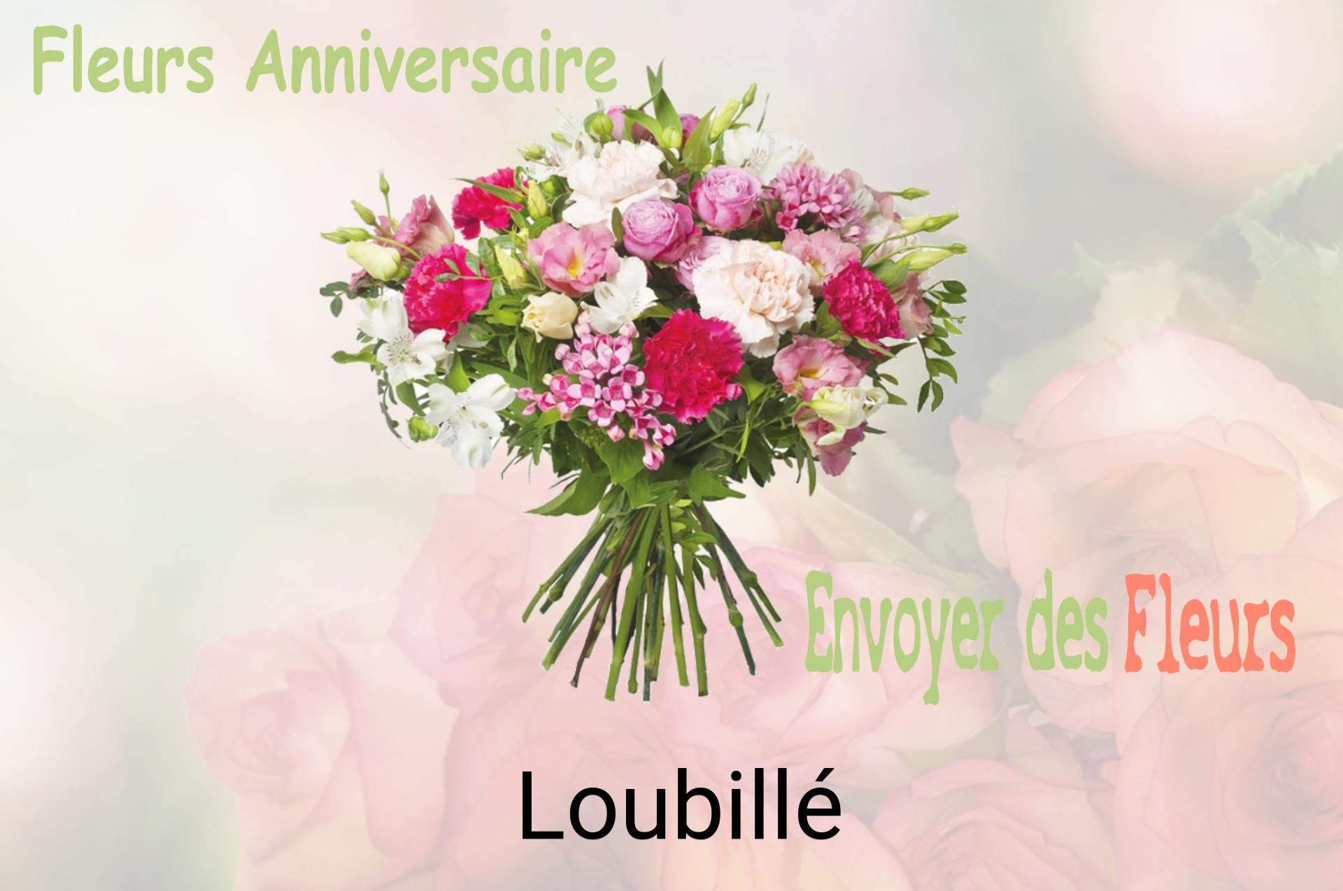 Bouquet de fleurs d’anniversaire livré à Loubillé